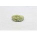 Women's ring yellow natural gem stone semi precious engraved god ganesha C 576
